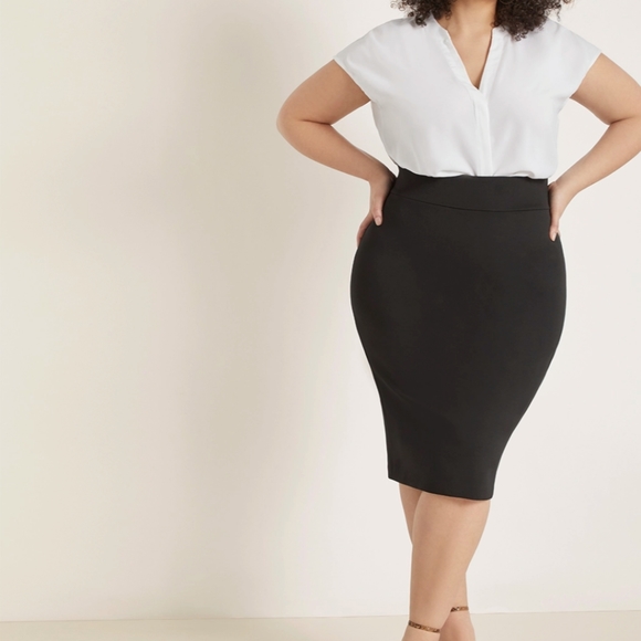 Sag Harbor Dresses & Skirts - SAG HARBOR Black Pencil Skirt